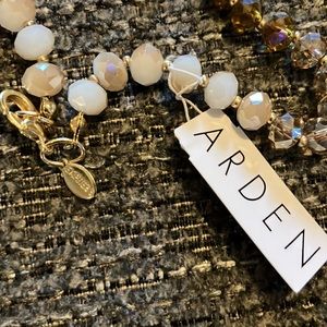 NWT Arden 34” beaded tassel necklace